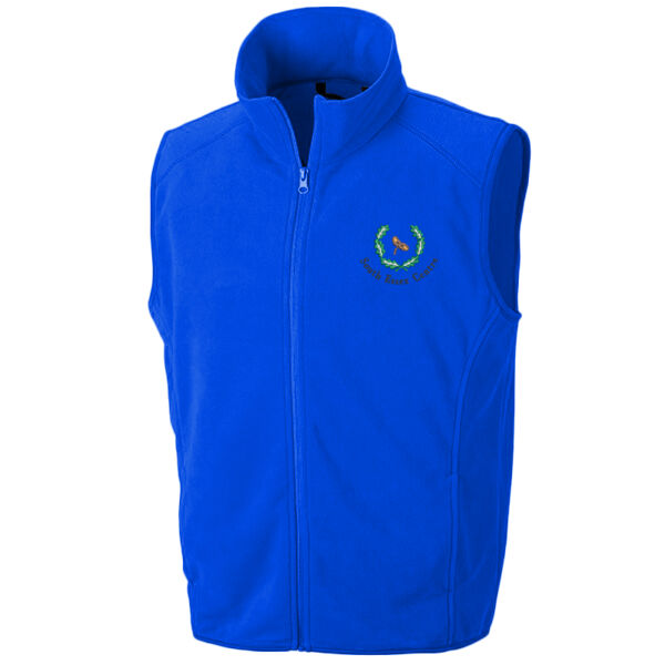 SECC Unisex Micro Fleece Gilet Thumbnail
